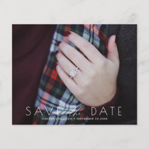 Foto de presupuesto Guardar folleto de fecha