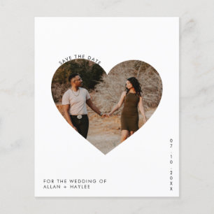 Foto de presupuesto Guardar folleto de fecha