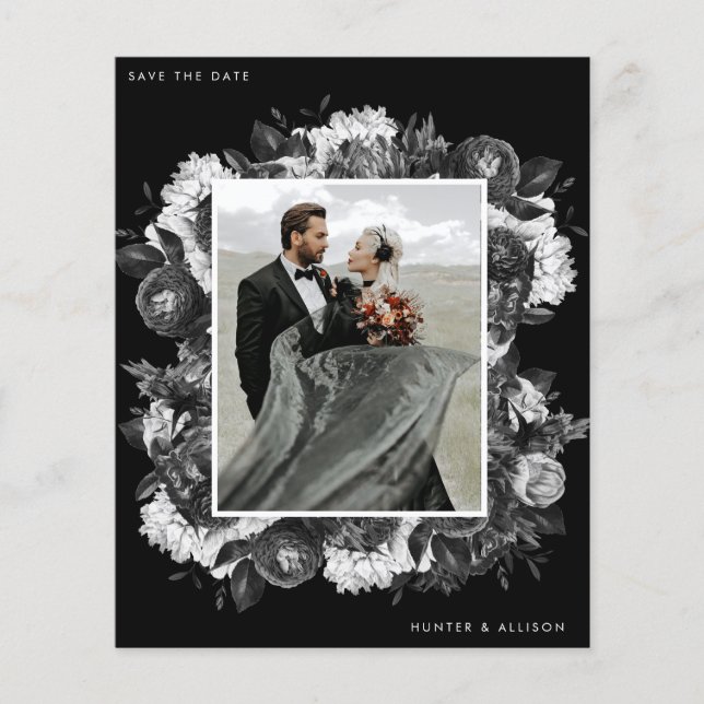 Foto de presupuesto Guardar folleto de fecha (Frente)