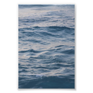 Foto de primer plano de ondas de agua de mar