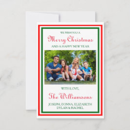 Foto de Recorte de Navidades dobles - Tarjeta de N