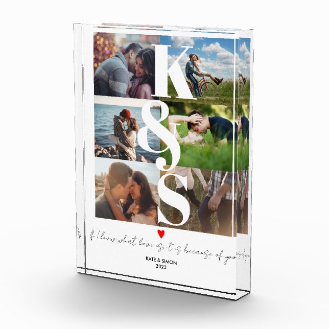 Foto de regalo de amor para parejas personalizadas (Derecha)