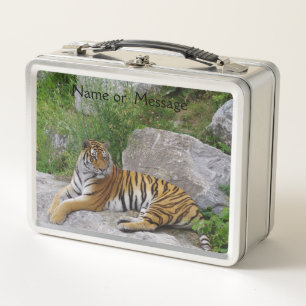Foto de retrato de un tigre siberiano