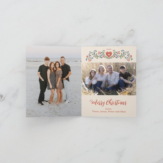 Foto de Rosemaling de Navidad Nórdica  (Interior)