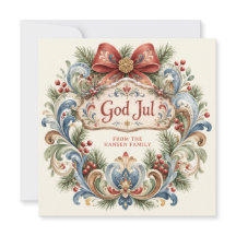 Foto de Rosemaling de Navidad Noruega 