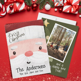 Foto de Santa Claus Regalos Feliz Árbol de Navidad