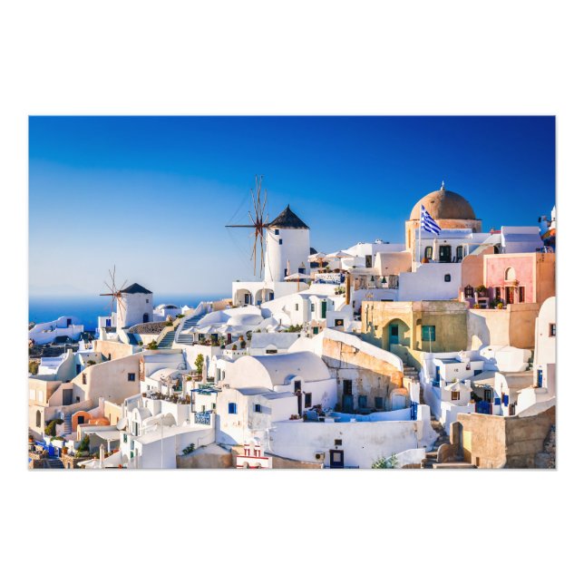 Foto de Santorini Grecia (Frente)