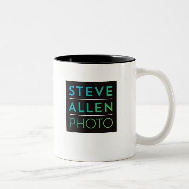 Foto de Steve Allen taza del Dos-Tono de 11 onzas (Derecha)