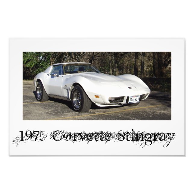 Foto de Stingray, Corvette de 1975 (Frente)