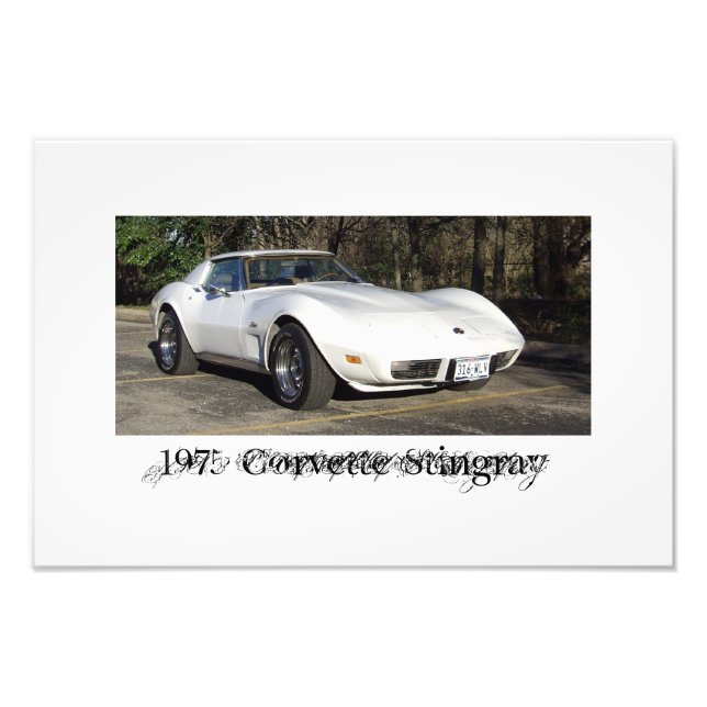Foto de Stingray, Corvette de 1975 (Frente)