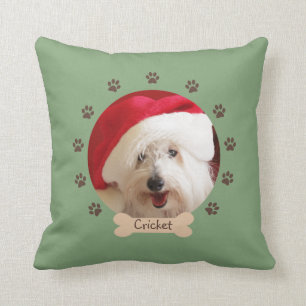 Foto de su perro en un Cojín decorativo