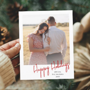 Foto de Tarjeta de Felices Fiestas Moderna y Simpl
