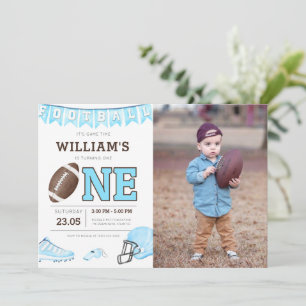 Foto de Tarjeta de Invitación al Primer Cumpleaños