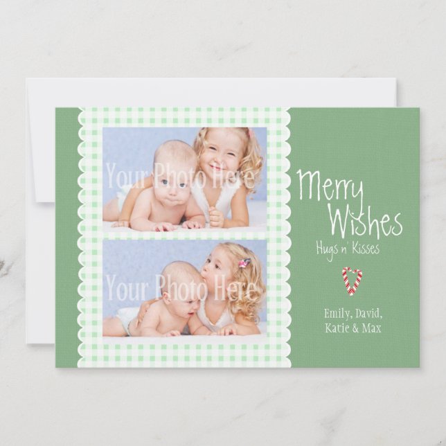 Foto de tarjeta plana de naves de verificación (Anverso)