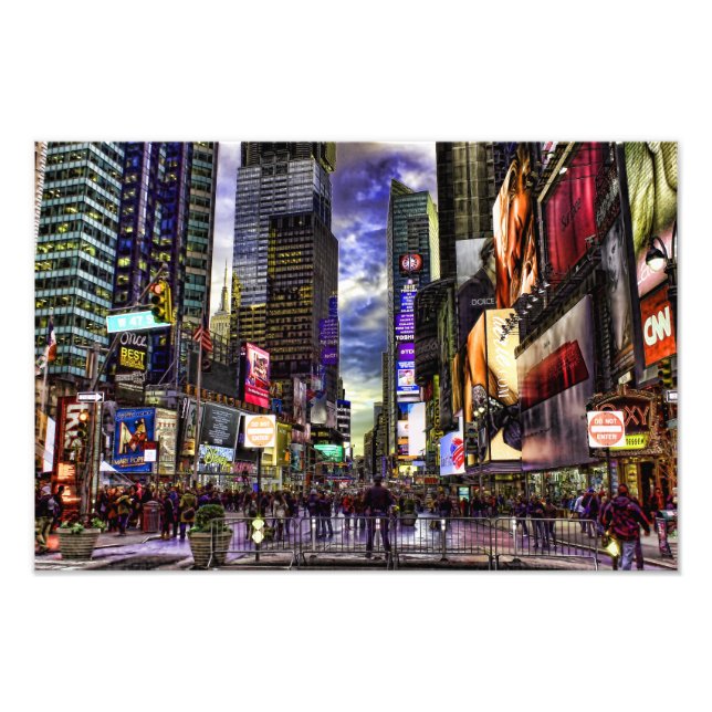 Foto de Times Square en HDR. (Frente)