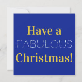 Foto de tiopgrafía de oro azul índigo para navidad