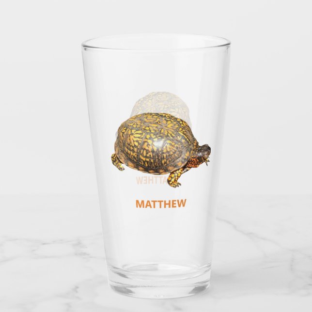 Foto de tortuga de caja oriental personalizada (Anverso)