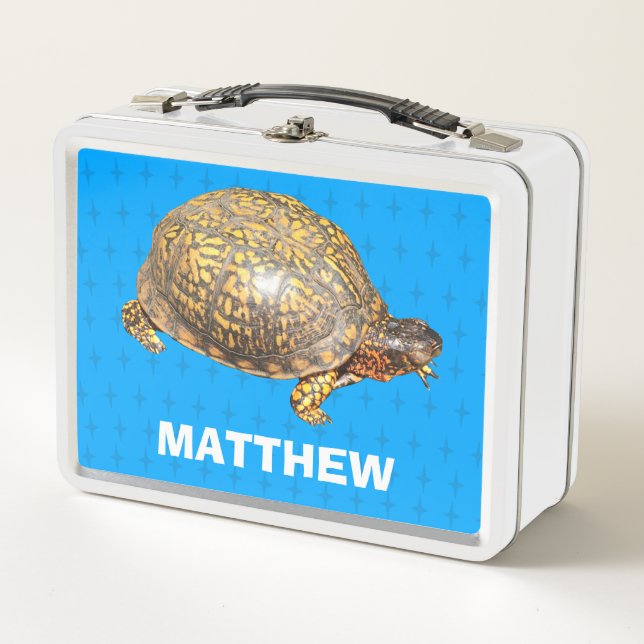 Foto de tortuga de caja oriental personalizada (Anverso)
