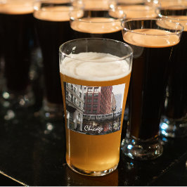 Foto de tren elevado en bucle de Chicago