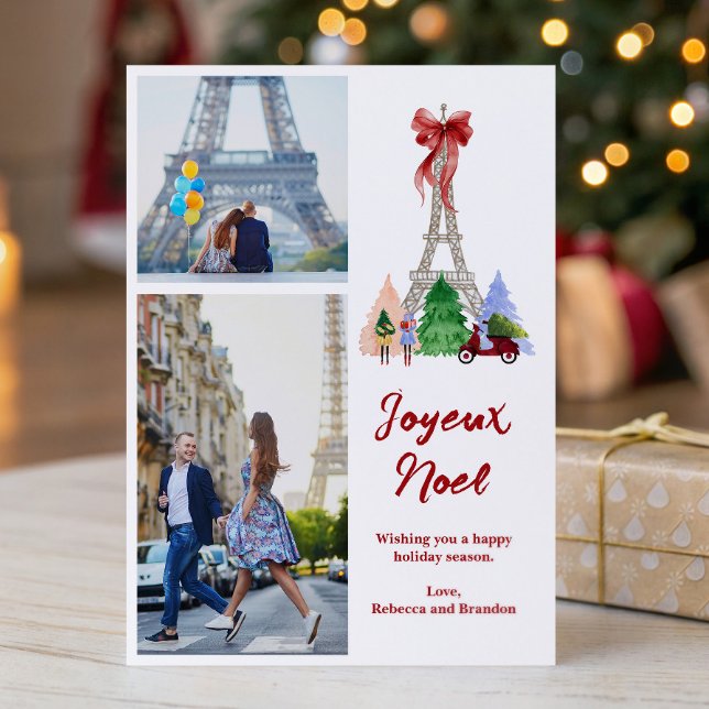 Foto de vacaciones de Navidad de la Torre Eiffel d (Subido por el creador)
