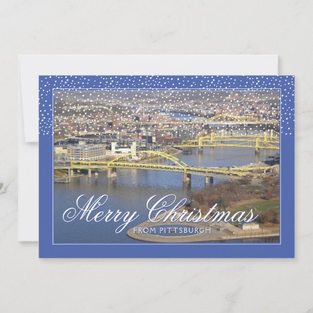 FOTO DE VACACIONES | Feliz Navidad Desde Pittsburg (Anverso)