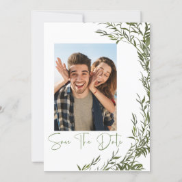 Foto De Verdor Guardar La Invitación De Fecha