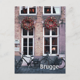 Foto de viaje de Brujas Bélgica postal