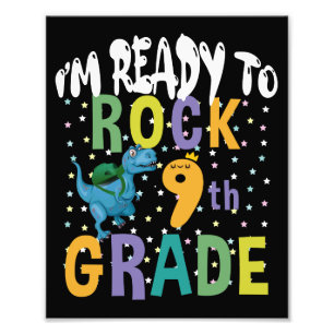 Foto De vuelta a la escuela Estoy listo para rockear 9º