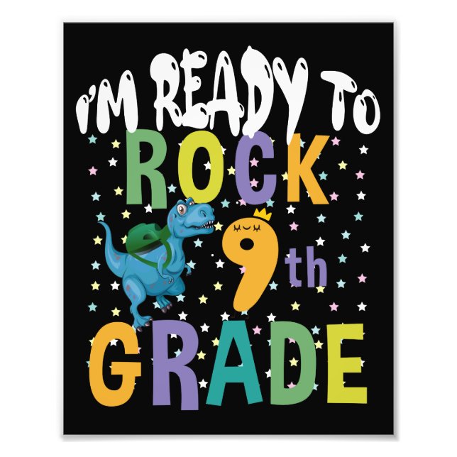 Foto De vuelta a la escuela estoy listo para rodar Dino (Frente)