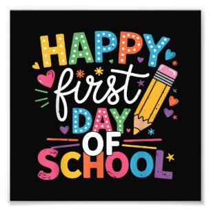 Foto De Vuelta A La Escuela Feliz Primer Día Del Profes