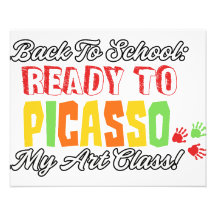 De vuelta a la escuela: Listo para Picasso mi clas