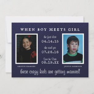 Foto de Yearbook Foto Guardar anuncio de fecha