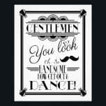 Foto deco de arte, letrero de baño de GENTLEMEN, signo<br><div class="desc">signo de boda</div>