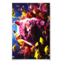 Decoración de pared de gato
