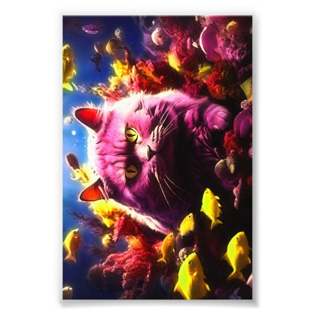 Foto Decoración de pared de gato  (Frente)
