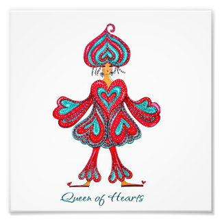 Foto Decoración de pared de la Reina de Corazones