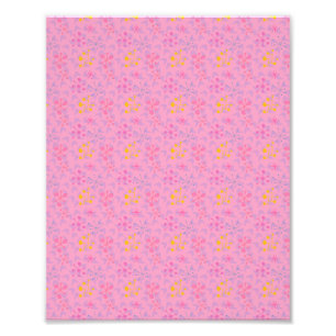 Foto decorative childish pattern pink