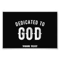 DEDICADO A DIOS PERSONALIZABLE GUAY TEXTO BLANCO