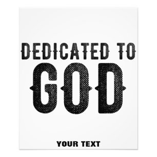 FOTO DEDICADO A DIOS PERSONALIZABLE GUAY TEXTO NEGRO