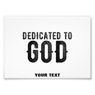 FOTO DEDICADO A DIOS PERSONALIZABLE GUAY TEXTO NEGRO