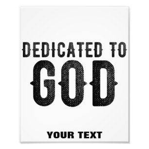 FOTO DEDICADO A DIOS PERSONALIZABLE GUAY TEXTO NEGRO