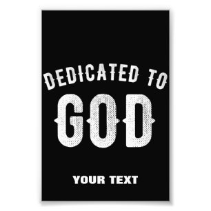 FOTO DEDICADO A DIOS TEXTO BLANCO FRESCO PERSONALIZABLE