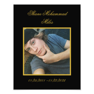 Foto Dedicado a la memoria personalizado