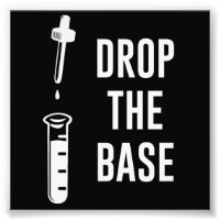 Dejar caer la base de química de base