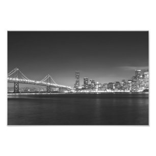 Foto del blanco del negro de la noche de San