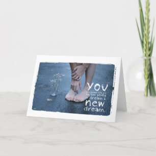 foto del chica en tarjeta de felicitación de los