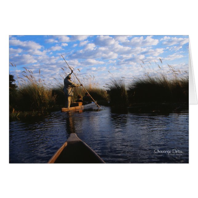 Foto del delta del Okavango (Anverso (Horizontal))