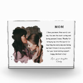 foto del día de la madre mensaje dulce hija modern