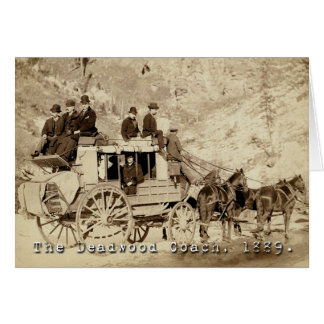 Foto del entrenador de Deadwood 1889