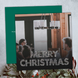 Foto del equipo de diamantes Feliz Navidad Negocio